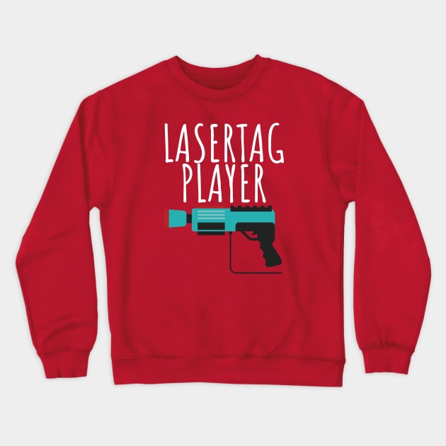 Lasertag player Crewneck Sweatshirt by maxcode
